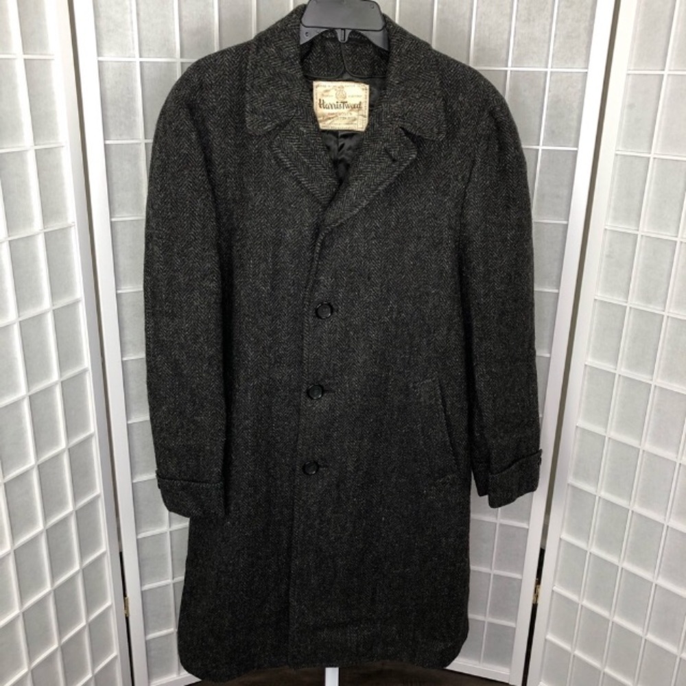 Lovely Harris Tweed Overcoat